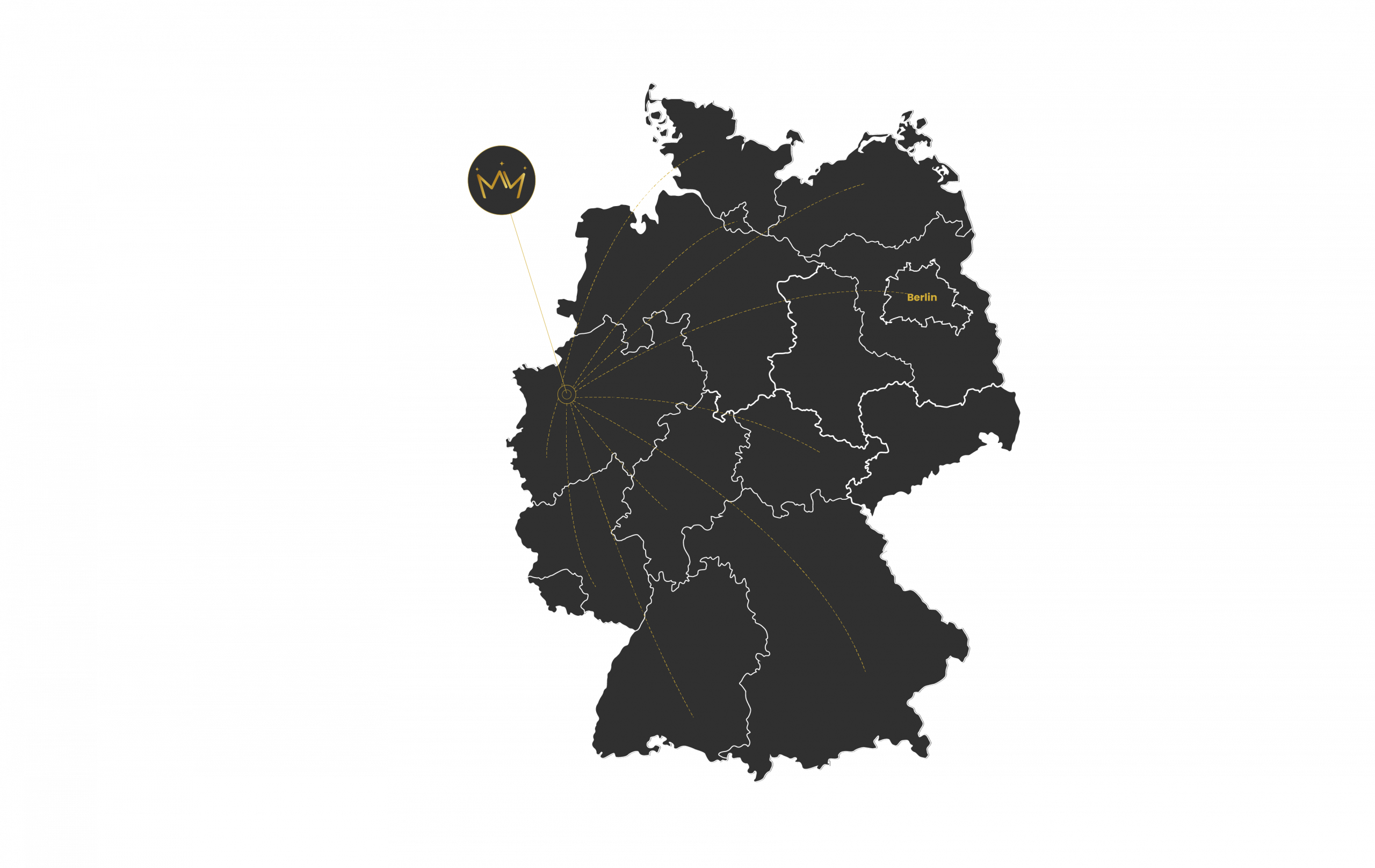 Karte von Deutschland